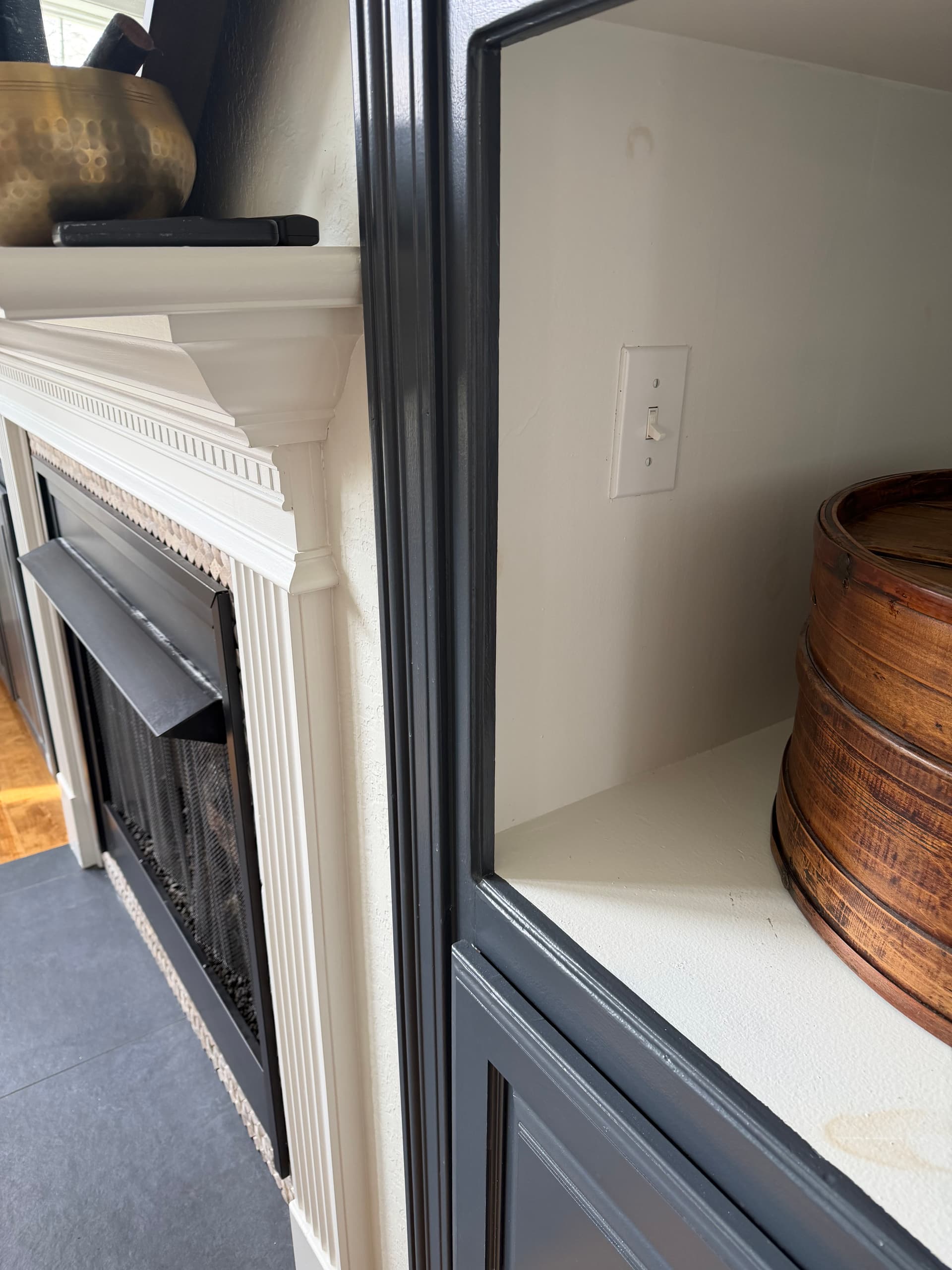 Convenient Fireplace Solutions with Wall Switch Installation image