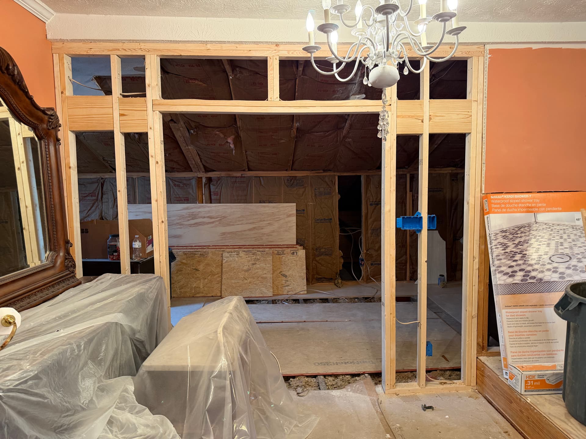 Oliver Springs Massive Bathroom and Closet Remodel image