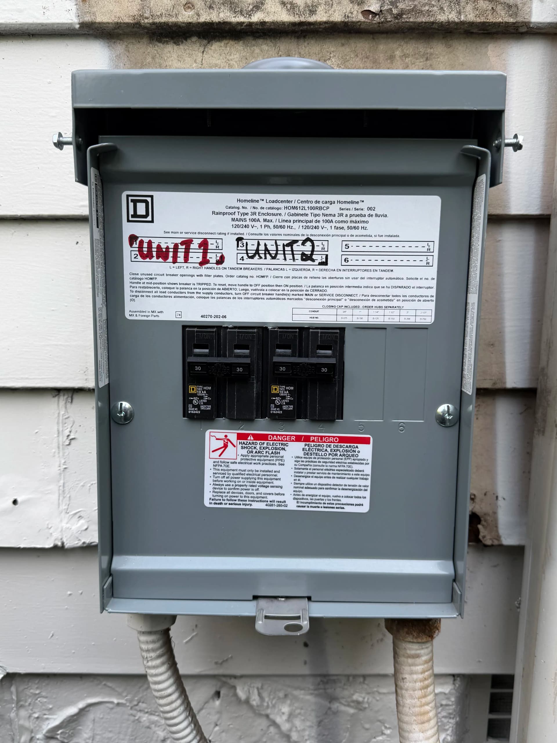 Gallery photos for Rusted FPE Sub-Panel Replaced With a Safe, Clean Square D Setup: Image #3
