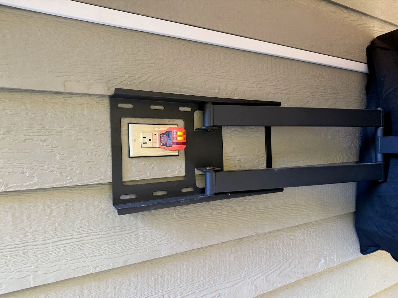 New Outdoor TV Outlet Installation in Knoxville