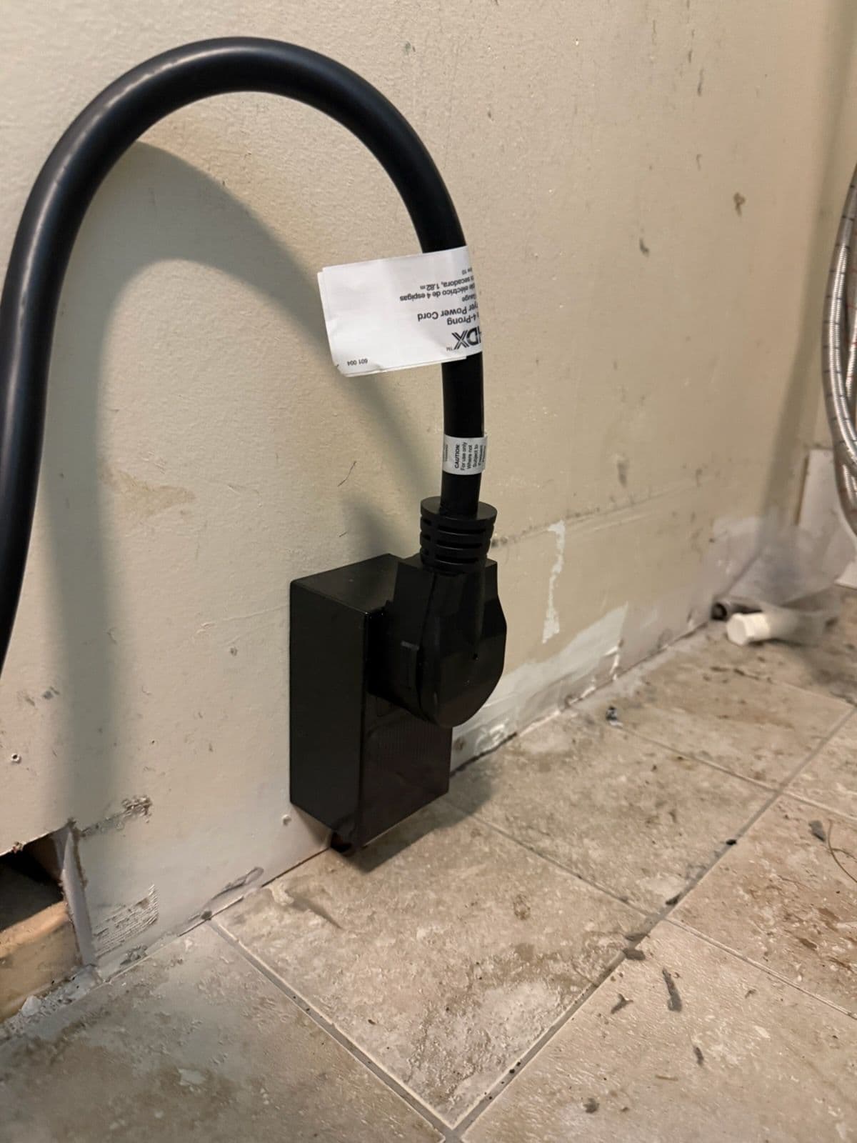 Melted Dryer Receptacle and Plug Replacement in Knoxville