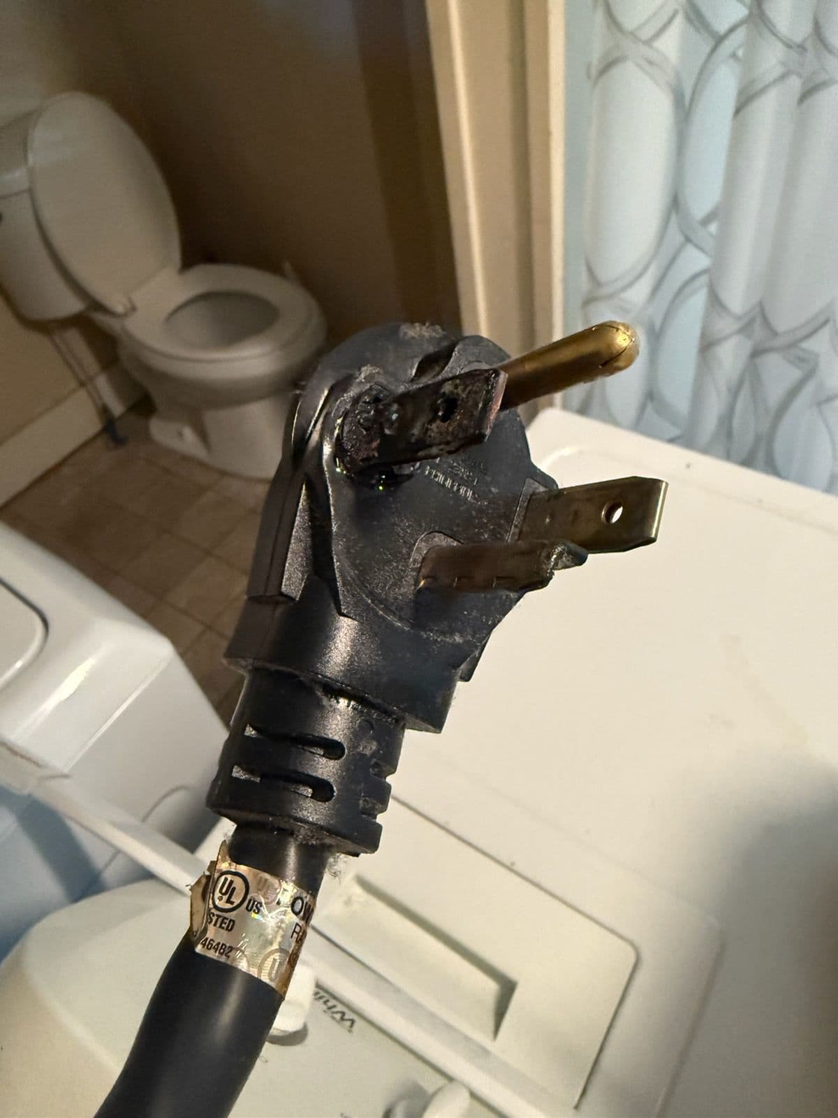 Melted Dryer Receptacle and Plug Replacement in Knoxville
