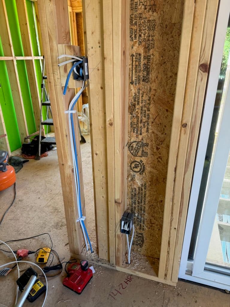 Rough-In Electrical Work for New Home in Knoxville