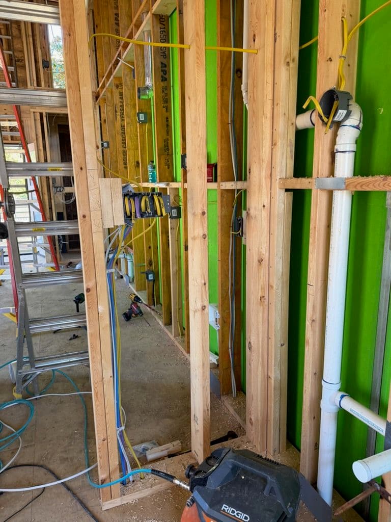 Rough-In Electrical Work for New Home in Knoxville