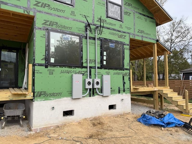 Rough-In Electrical Work for New Home in Knoxville