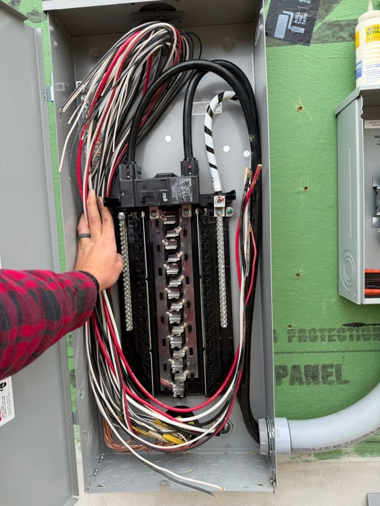 Rough-In Stage Completed for Knoxville New Build