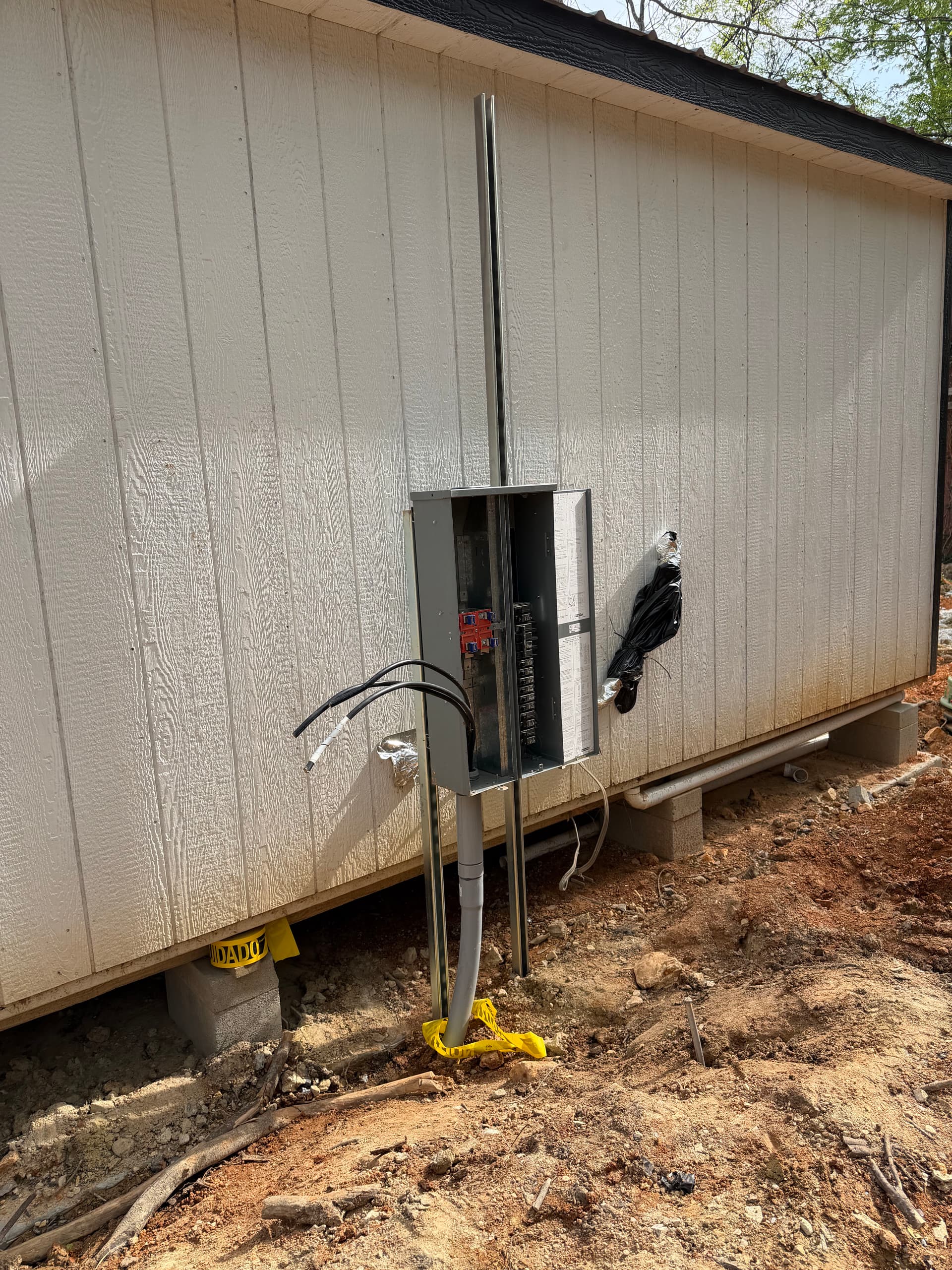 Underground Electrical Service Installation for a Tiny Home in Knox County image